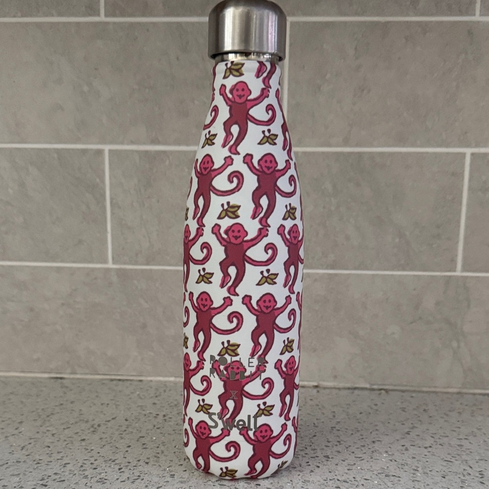 S'well Roller Rabbit Pink Monkey Bottle